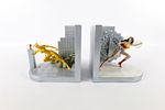 DC Direct Wonder Woman Limited Edition Bookend Set. DC Direct Wonder Woman Deluxe Cold Cast Image - 1