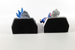 Lot of 2 DC Batman Bookend Sets. Including DC Comics Monogram Batman and Superman Polyresin Image - 17