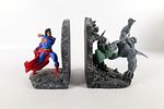 DC Direct Superman and Doomsday Limited Edition Bookend Set. Limited Edition #104/2030. Comes Image - 1