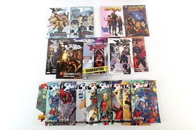 Lot of Marvel X-Men Trade Paperbacks. Including GenNext, GenNext: United, Young X-Men: Book of 