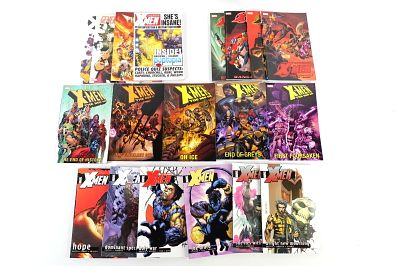 Lot of Marvel X-Men Trade Paperbacks. Including Uncanny X-Men: The New Age - Vol. 1-5 Complete 