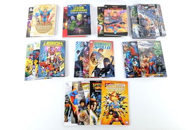 Lot of DC Comics Trade Paperbacks and Hardcover Books. Including The Authority Vol. 1 & 2 