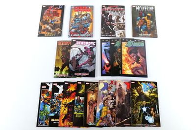 Lot of Marvel X-Men and X-Men Character Trade Paperbacks. Including X-Men: Divided We Stand 