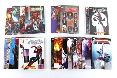 Lot of Marvel Trade Paperbacks. Including Avengers Disassembled: Avengers Disassembled, Iron 