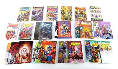 Lot of Marvel Trade Paperbacks. Including The Avengers: Celestial Madonna, The Avengers: Clear 