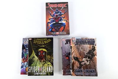 Lot of 5 Spider-Man Hardcover Books. Including Spider-Man and Spider-Man Peter Parker: Back in 
