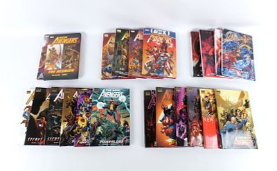 Lot of New Avengers Hardcover Books. Including New Avengers Vol. 1-12, New Avengers 1-4 Bendis 