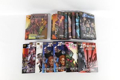 Lot of Marvel X-Factor Hardcover Books by Peter David. Including 1-15 and Madrox Miniseries 