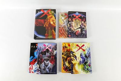 Group Lot of Marvel Earth X Hardcover and Trade Paperbacks. Including Earth X Hardcover, and 