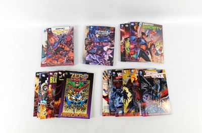 Lot of DC Trade Paperbacks. Including World's Finest Vol. 1-6, Earth 2 Collision, Earth 2 