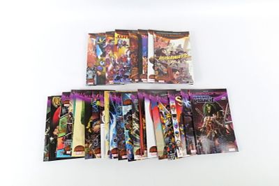 Lot of Marvel Warzones and Battleworld Trade Paperbacks. Including Warzones: Spider-Island 