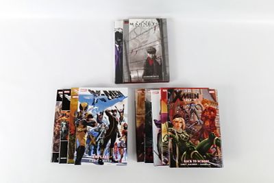 Lot of X-Men Hardcover Books. Including X-Men Legacy: Collision, Aftermath, Lost Legions, Five 