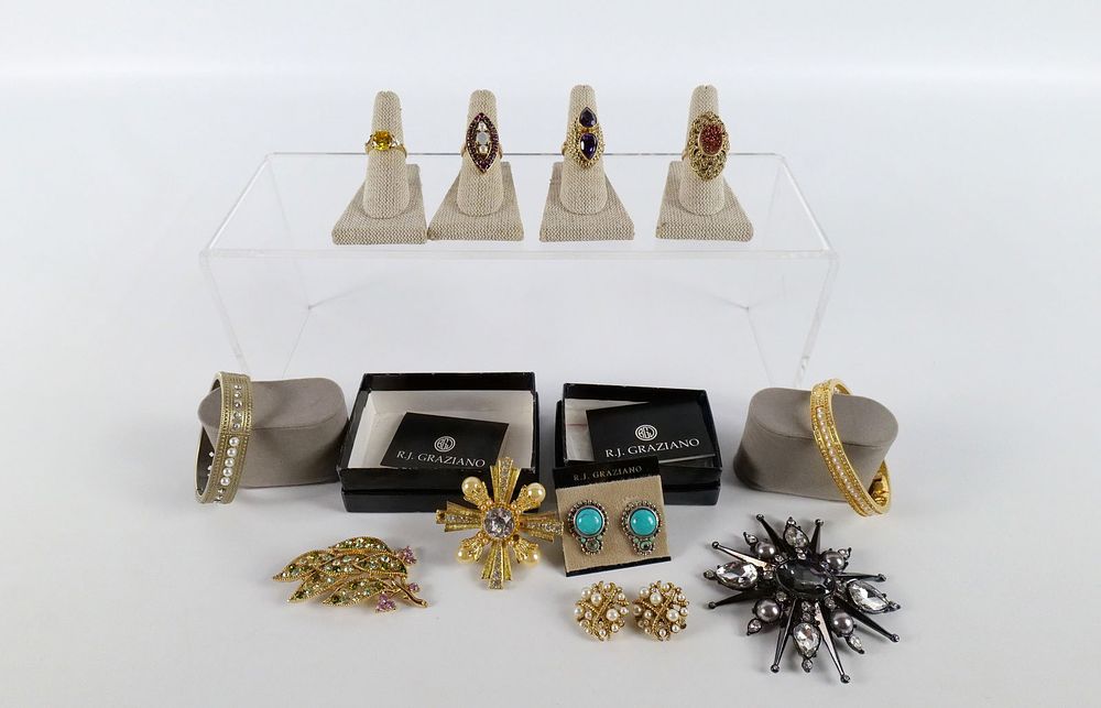 Lot 152: Costume Jewelry by Graziano and Nicky Butler