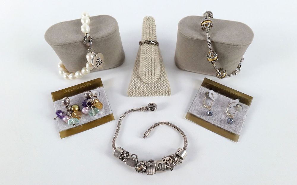 Lot 156: Group of Mixed Jewelry-Pandora and More