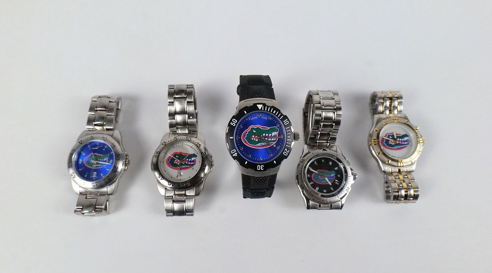 Lot 167: Group Lot of Florida Gators Watches