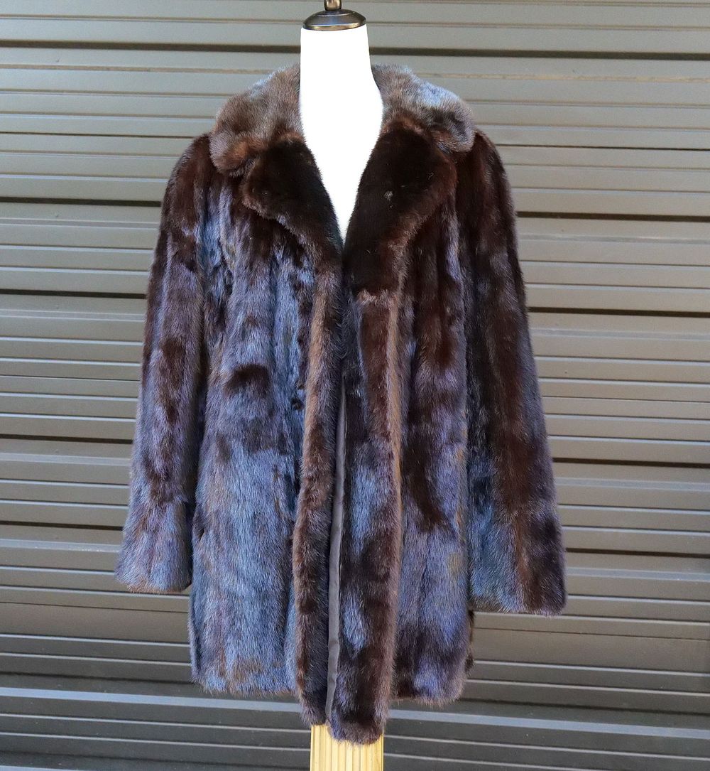Lot 182: Vintage Mink Fur Coat