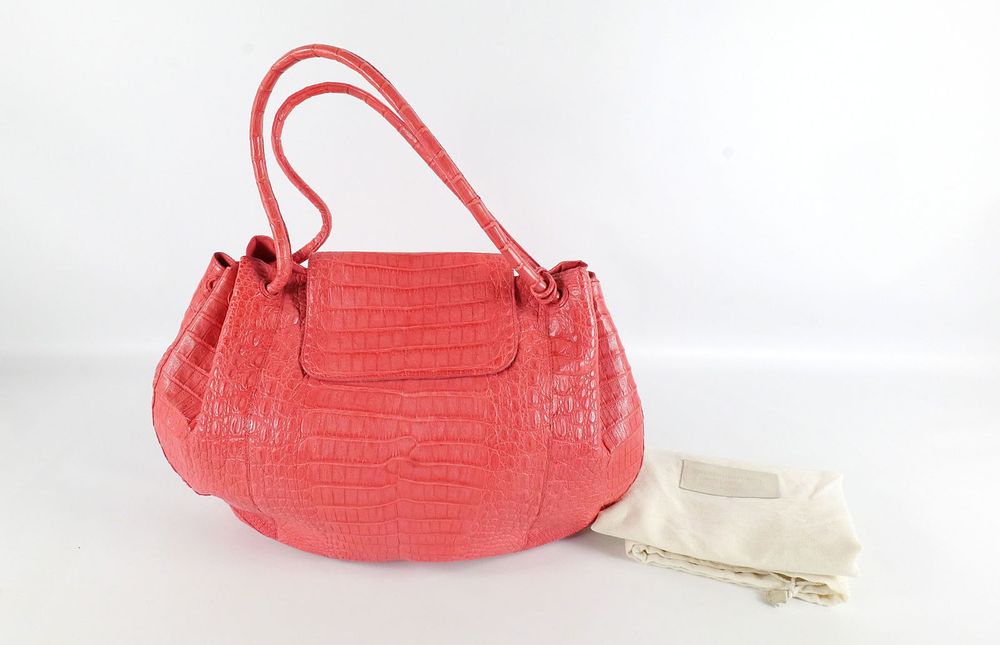 Lot 199: Nancy Gonzalez Crocodile Leather Pocketbook