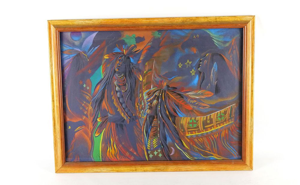 Lot 163: Watercolor by Josef Kozak (1953-2025)