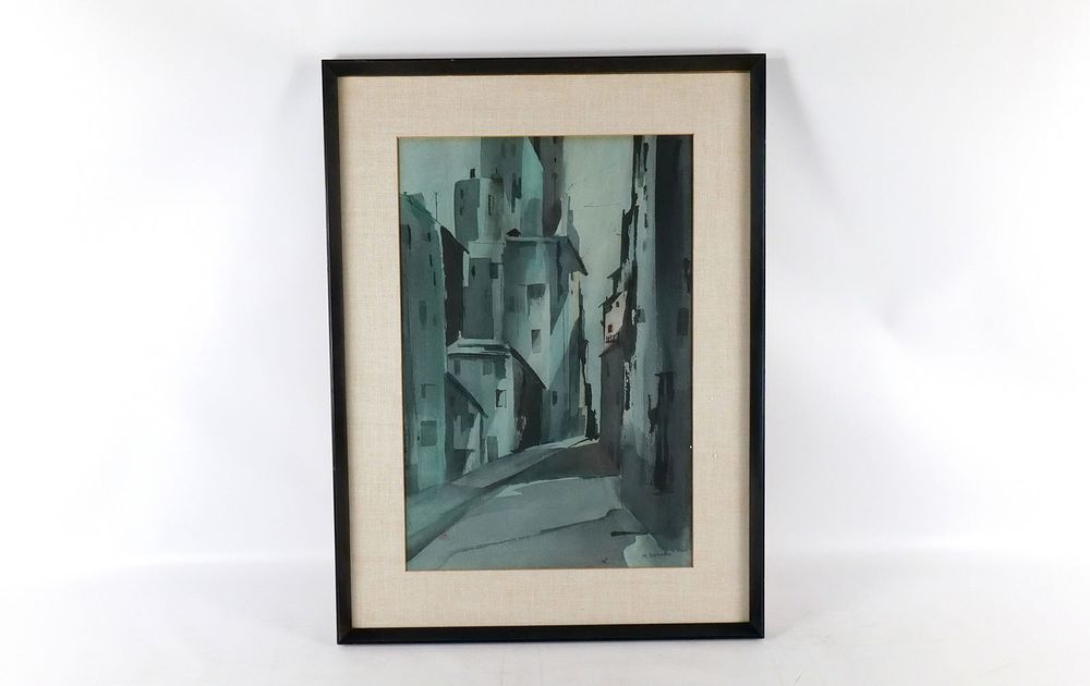 Lot 172: Watercolor on Paper by Margery Soroka