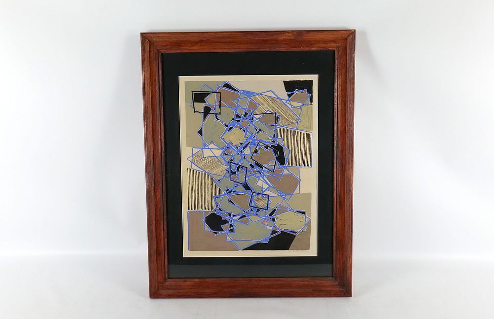 Lot 174: Artist Proof by Natalia Dumitresco (1915-1997)