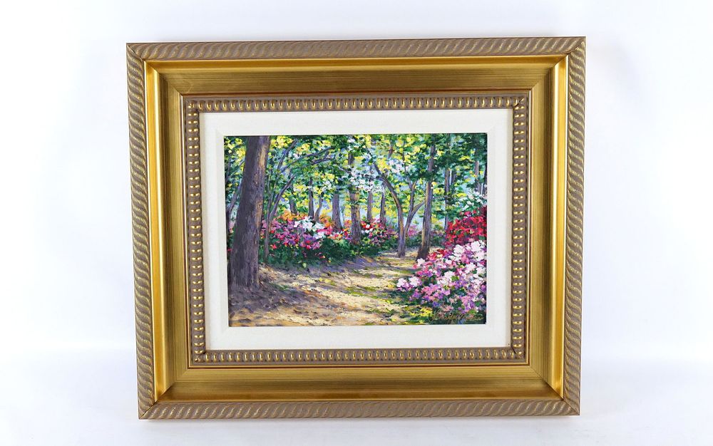 Lot 177: Serigraph on Canvas by Schaefer Miles