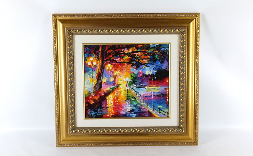 Lot 184: Giclee on Canvas Embellished by Daniel Wall
