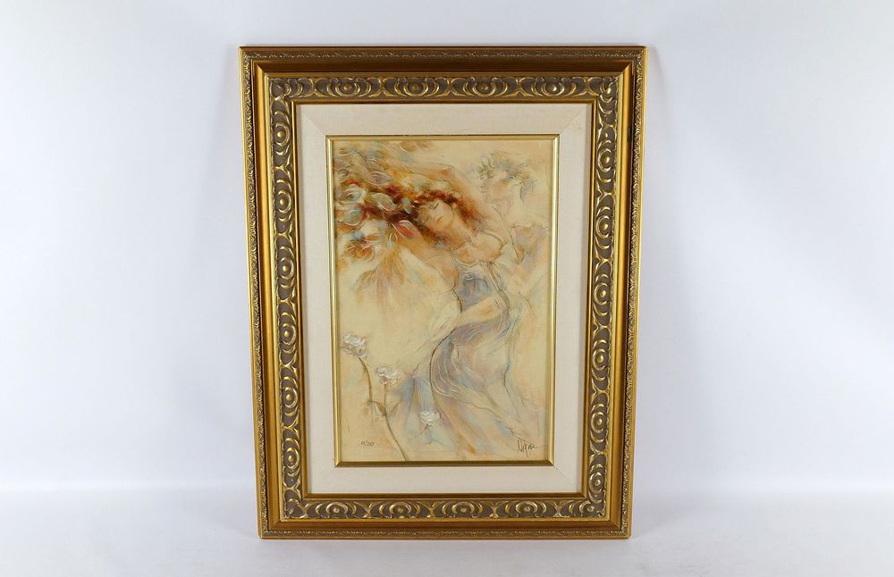 Lot 187: Serigraph on Canvas By Peter Nixon