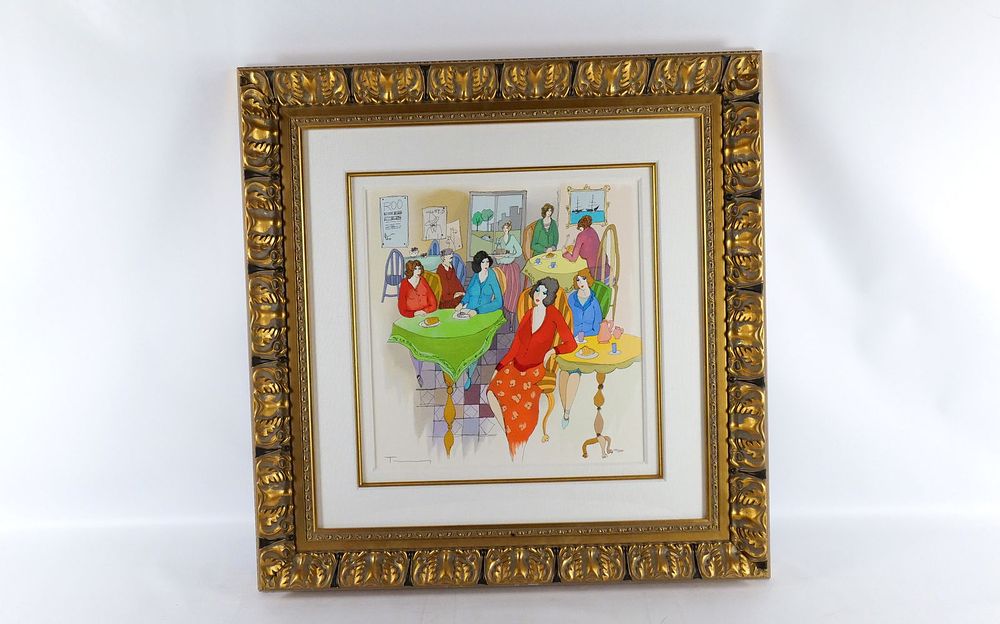 Lot 196: Serigraph by Itzchak Tarkay