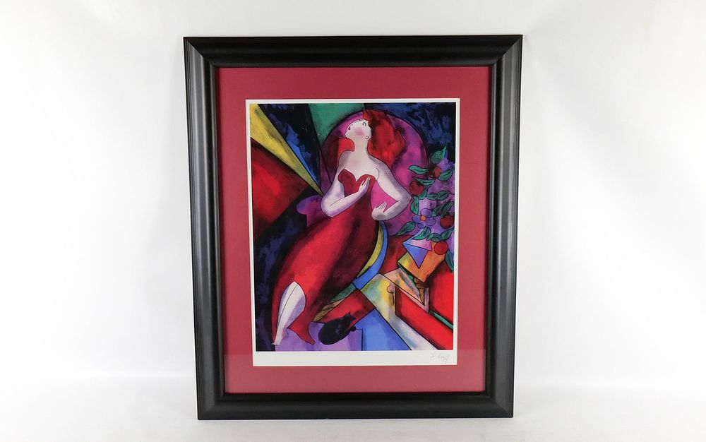 Lot 197: Seriolithograph by Linda Le Kniff
