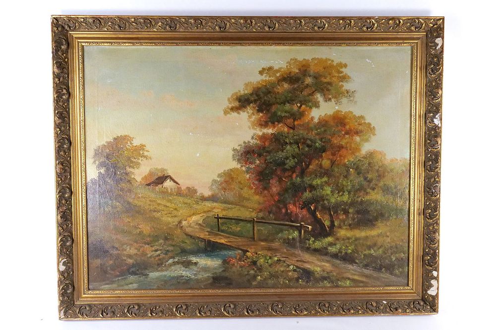 Lot 256: Oil on Canvas by Marino