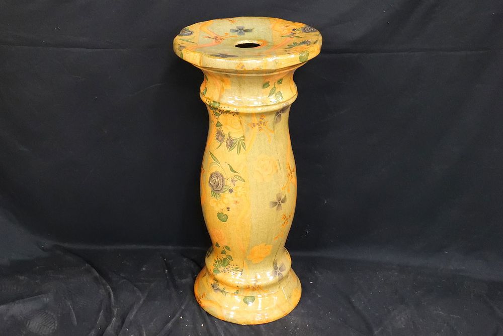Lot 352: Porcelain Pedestal.