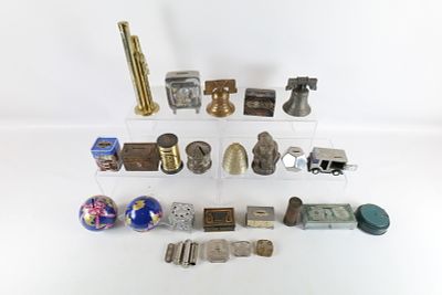 Lot of Assorted Metal Banks and Coin Sorters. Including Poconos, Brendlingers, Buddy Bank 