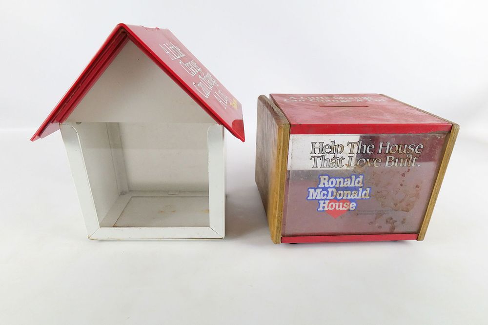 Lot 201: Lot of 2 Ronald McDonald's Banks
