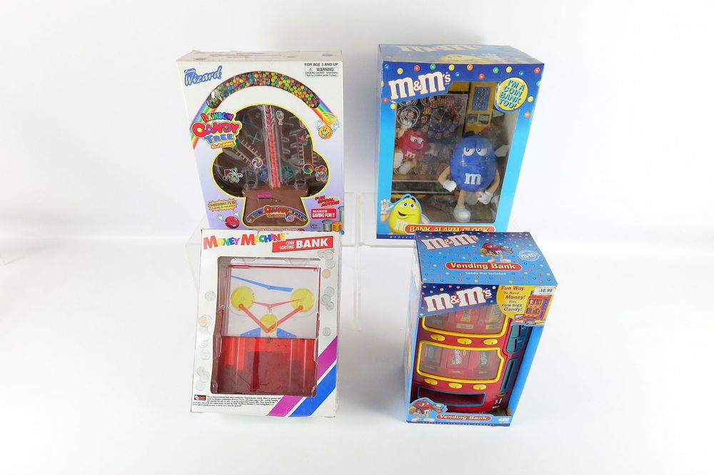 Lot 215: Lot of 4 Banks in Original Boxes