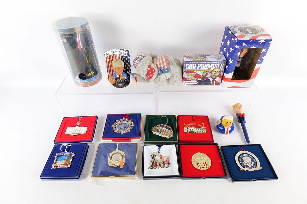 Lot 244: Lot of Political Collectibles