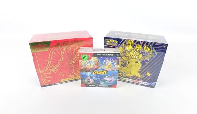 Lot of Pok&eacute;mon Scarlet & Violet Sealed Cards. Including Scarlet & Violet Red Elite Trainer Box 