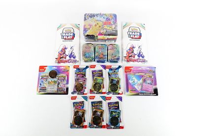 Lot of Pok&eacute;mon Scarlet & Violet Items. Lot of Pok&eacute;mon Scarlet & Violet Items. Including Sealed 