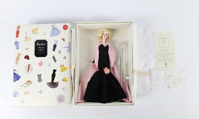 Stunning in the Spotlight Silkstone 50th Anniversary Barbie Doll - Fashion Model Collection - 