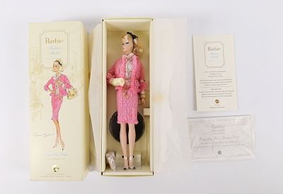 Preferably Pink Silkstone Gold Label Barbie Doll - Fashion Model Collection - Robert Best. New 