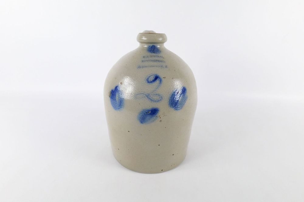 Lot 223: Antique 2 Gallon Stoneware Jug