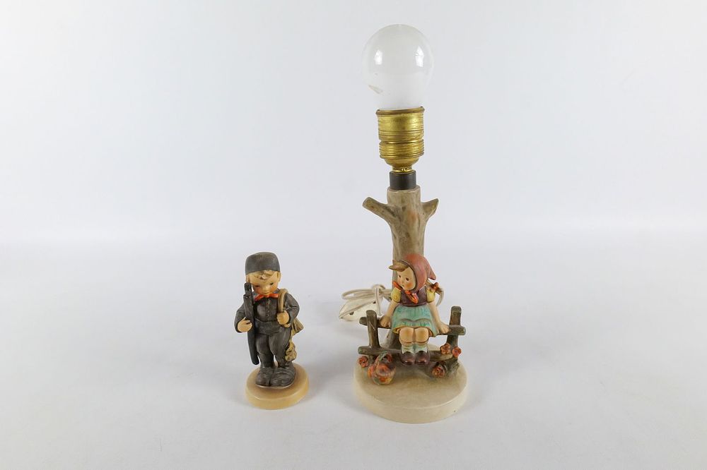 Lot 239: Lot of 2 Hummel Collectibles