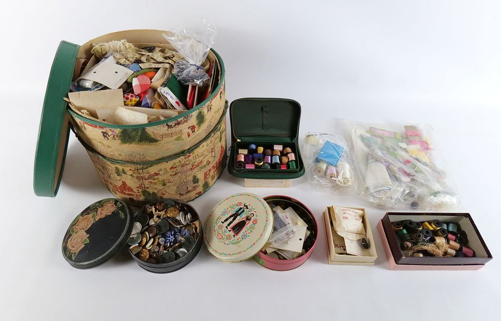 Lot 309: Huge Lot of Sewing Notions