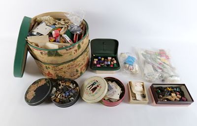 Huge Lot of Sewing Notions. Comes with circular fabric case. All invoices must be paid within 