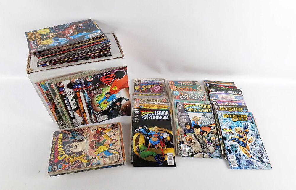 Short Box of DC Comics. Including Supergirl, Superboy, DC Comics Presents, Superman/Batman 