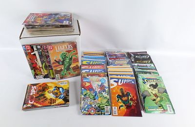 Short Box of DC Comics. Including All Star Superman, N52 Supergirl, Action Superman, Justice 