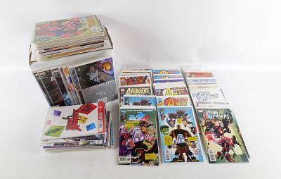 Short Box of Marvel Young Heroes Comics. Including Young Avengers, Exiles, New Exiles 