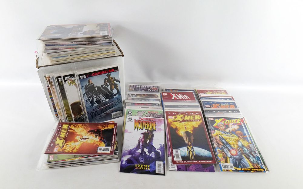 Short Box of Marvel Comics - Wolverine and Friends. Including Multiple What If, Weapon X 