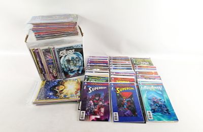 Short Box of DC Future Comics. Includes Future State and N52 Future's End. Average Grade is VF 