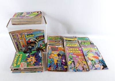Short Box of Silver Age DC Comics. Including World's Finest #143-177, Hawkman #9-24, Atom 