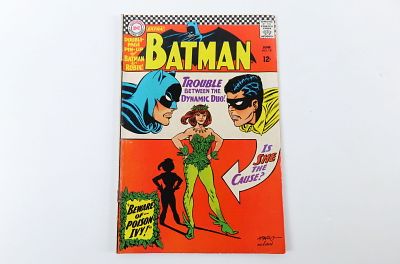 Batman #181. 1st Appearance of Poison Ivy. Centerfold Poster Included but Detached. Good+. All 